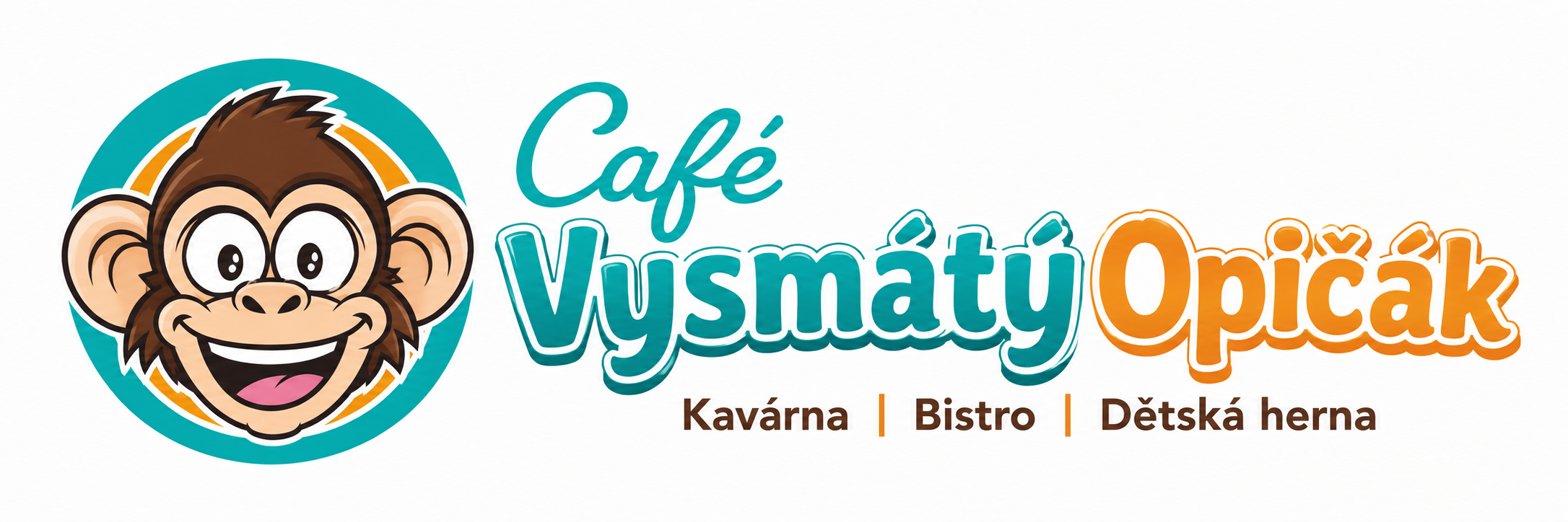 Vysmátý opičák